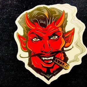 Handsome Devil.. Literally Single Decor Accent Waterproof Sticker